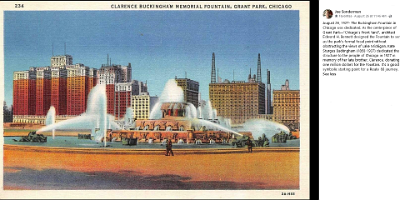 19xx Chicago - Buckingham fountain