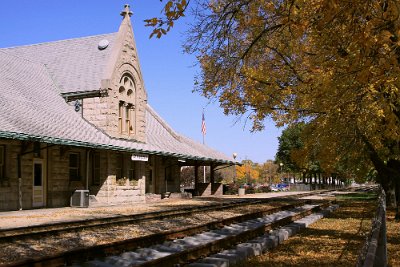 2020 Dwight - railroad depot from 1891