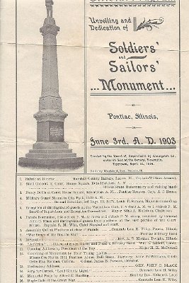 1903 Pontiac - Soldiers and sailors monument