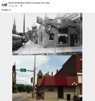 Pontiac then and now - Cottage Cafe