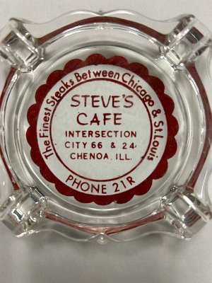19xx Chenoa - Steve's cafe ashtray