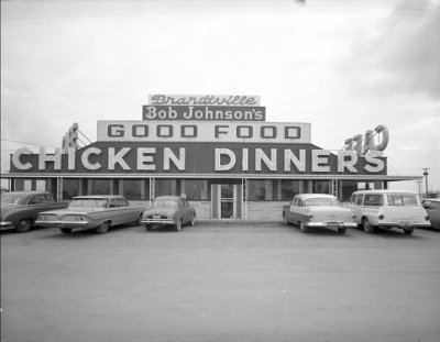 1962-11 Bloomington - Bob Johnson's Brandtville Restaurant