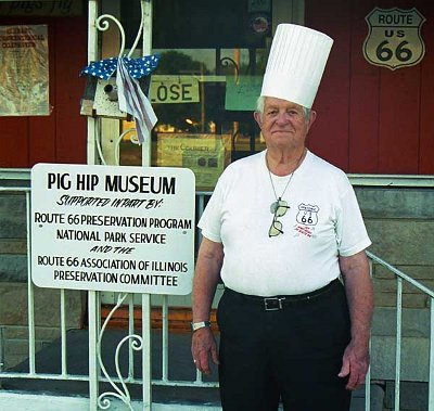 2005 Pig Hip restaurant with Ernie Edwards