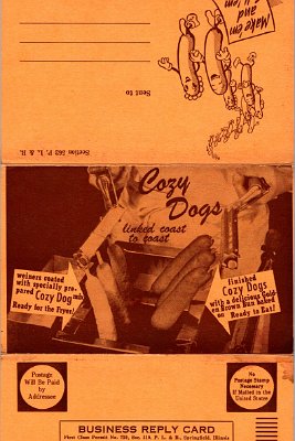 19xx Cozy Dog advertisement 2