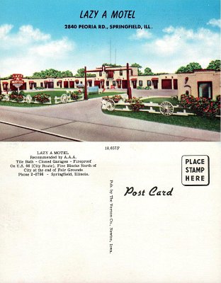 19xx Springfield IL - Lazy A Motel 3