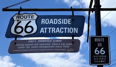 2015-10 Shea's (6) An outdoor hanging sign that will be auctioned seen on Thursday, Oct. 1, 2015 states that Shea's has been under the same management since 1946. A series of...