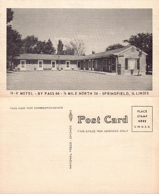 19xx Springfield IL - H-V motel
