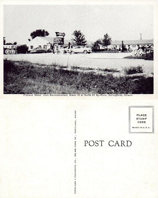 19xx Springfield IL - Pioneer motel