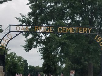 Oak Ridge cemetery