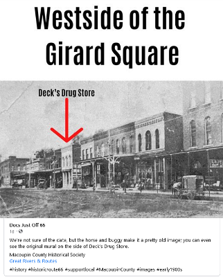 19xx Girard - Deck's Drugstore