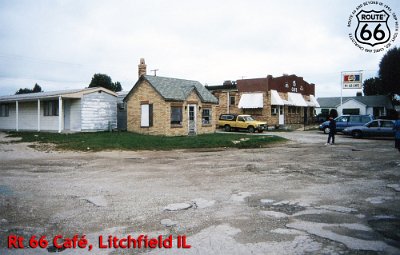 1993-09 Litchfield - Route66 cafe by Sjef van Eijk