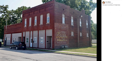 2023-06-26 Mt Olive - Ghost sign on S. Poplar street by Drew Walters