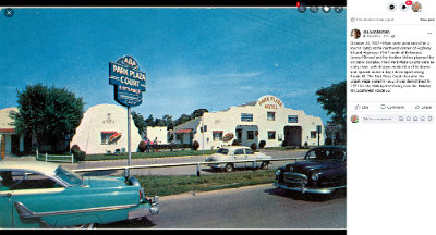 19xx Kirkwood - Park Plaza motel