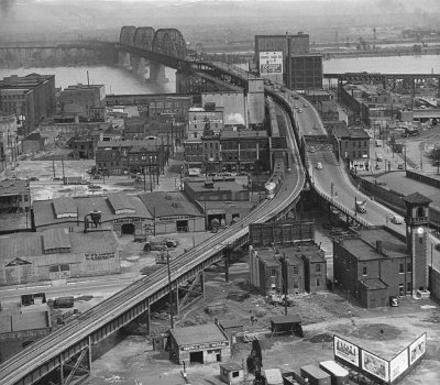 193x St Louis - The Municipal Bridge, today known as the MacArthur Bridge