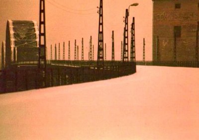 1987-01 St. Louis - McArthur Bridge by Chuck Maley