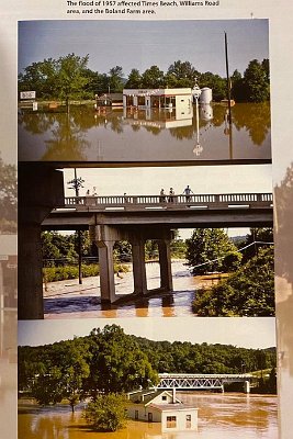 1957 Times Beach flooded by Eureka Historical Society