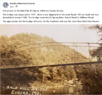 19xx Eureka - Bald Hill bridge