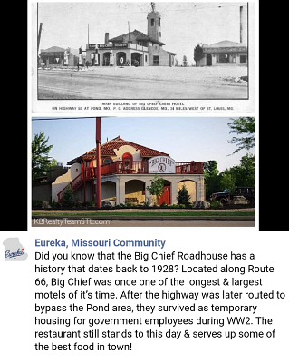 19xx Eureka - Big chief roadhouse
