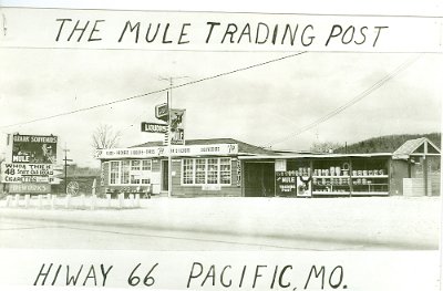 19xx Pacific - Mule trading post