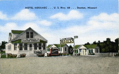 19xx Stanton - Meramac motel owned by mr and mrs John Kovac