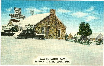 19xx Cuba - Wagon Wheel motel 8
