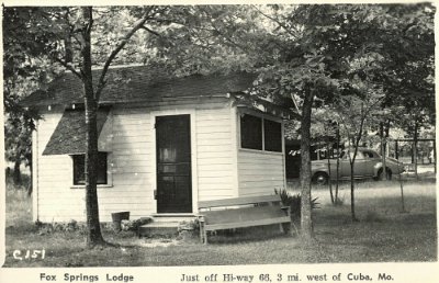 19xx Cuba - Fox Springs Lodge 1