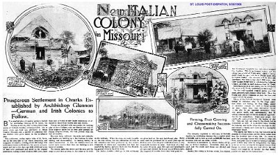 1906 Rosati - New Italian colony