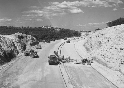 1954 Rolla Bypass construction 1