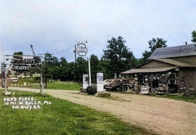 19xx Rolla - Pep's place - colorized by Dave Reasons