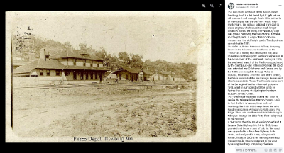 19xx Newburg - Frisco depot
