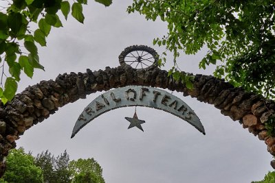 2021 Trail of Tears monument by Tim Emmerich 2