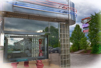 2023 St. Robert - Route 66 diner by Glen Boulier