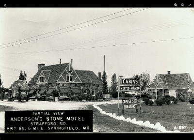 19xx Strafford - Anderson's stone motel