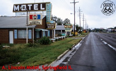 1993-09 Springfield - A. Lincoln motel by Sjef van Eijk
