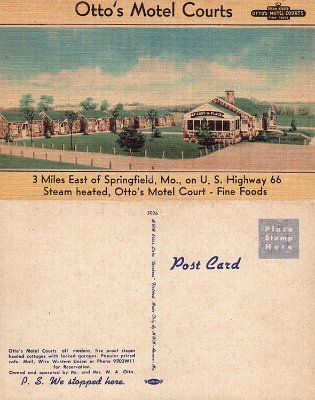 19xx Springfield - Otto's motel courts