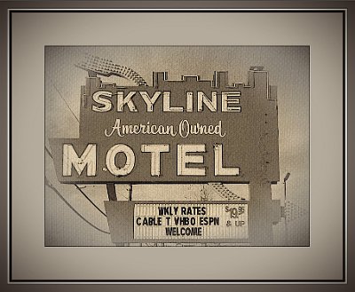 201x Springfield MO - Skyline motel by James Seelen