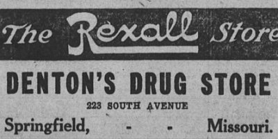 19xx Springfield - Benton's drugstore