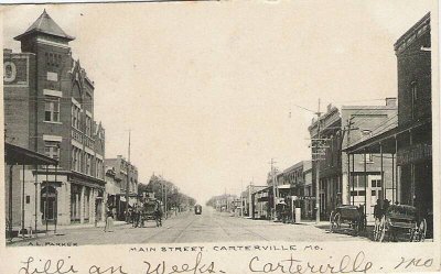 1900s Carterville - Main street (2)