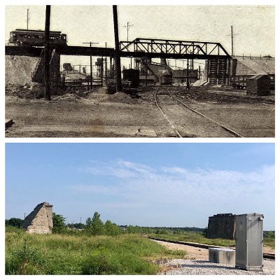 Then and now - Webb City