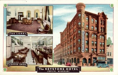 1939 Joplin - Keystone hotel