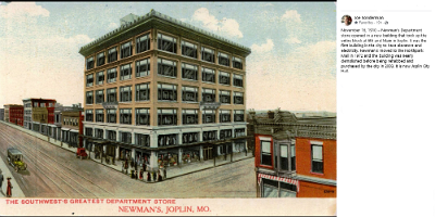 19xx Joplin - Newman's department store