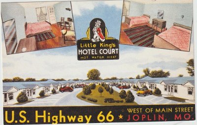 19xx Joplin MO - Little Kings hotel court