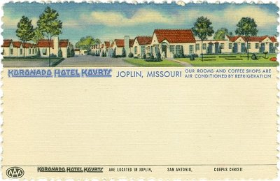 19xx Joplin mo - Koronado Hotel Kourts (2)