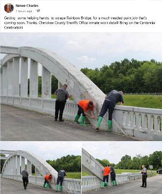 2024-05 Rainbow bridge cleaning by Renee Charles