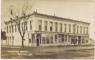 19xx Baxter Springs - Polster Block