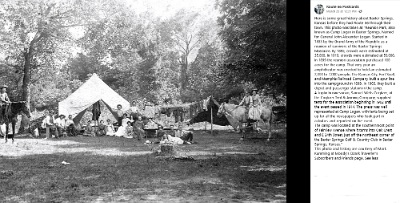 1922 Baxter Springs - Reunion park aka Camp Logan