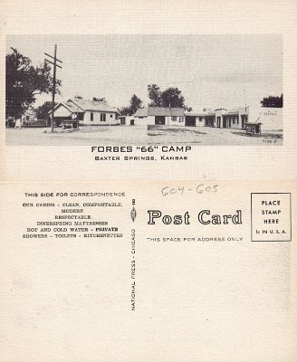 19xx Baxter Springs - Forbes 66 Camp