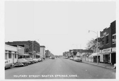 19xx Baxter Springs - Militairy street