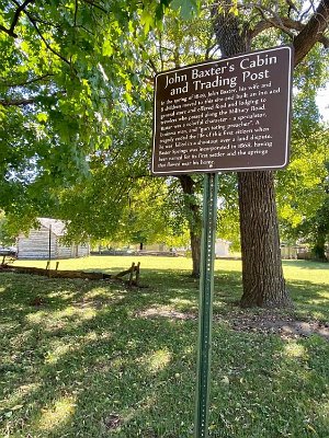 2020 Baxter Springs - John Baxter's cabin and trading post (1)