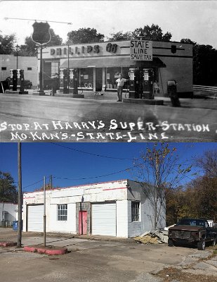 KS-MO stateline then and now 2
